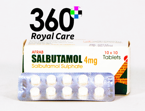 Afrab Salbutamol (Salbutamol Sulphate) 4mg