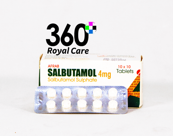 Afrab Salbutamol (Salbutamol Sulphate) 4mg